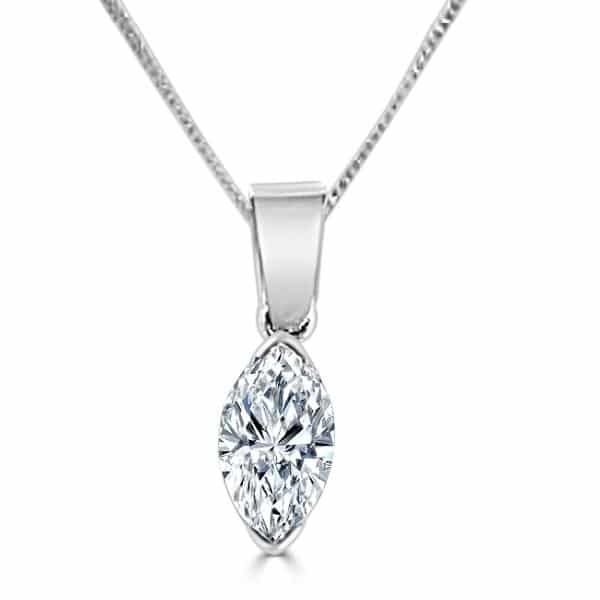 Colgante Marquise 0.51cts - Imagen 3