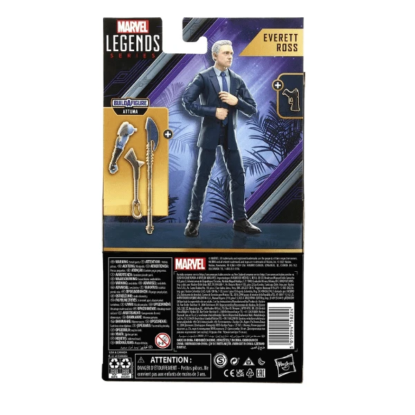 MARVEL LEGENDS SERIES – Figura Marvel Legends Everett Ross Wakanda Forever Hasbro 15 cm regalo - Imagen 8