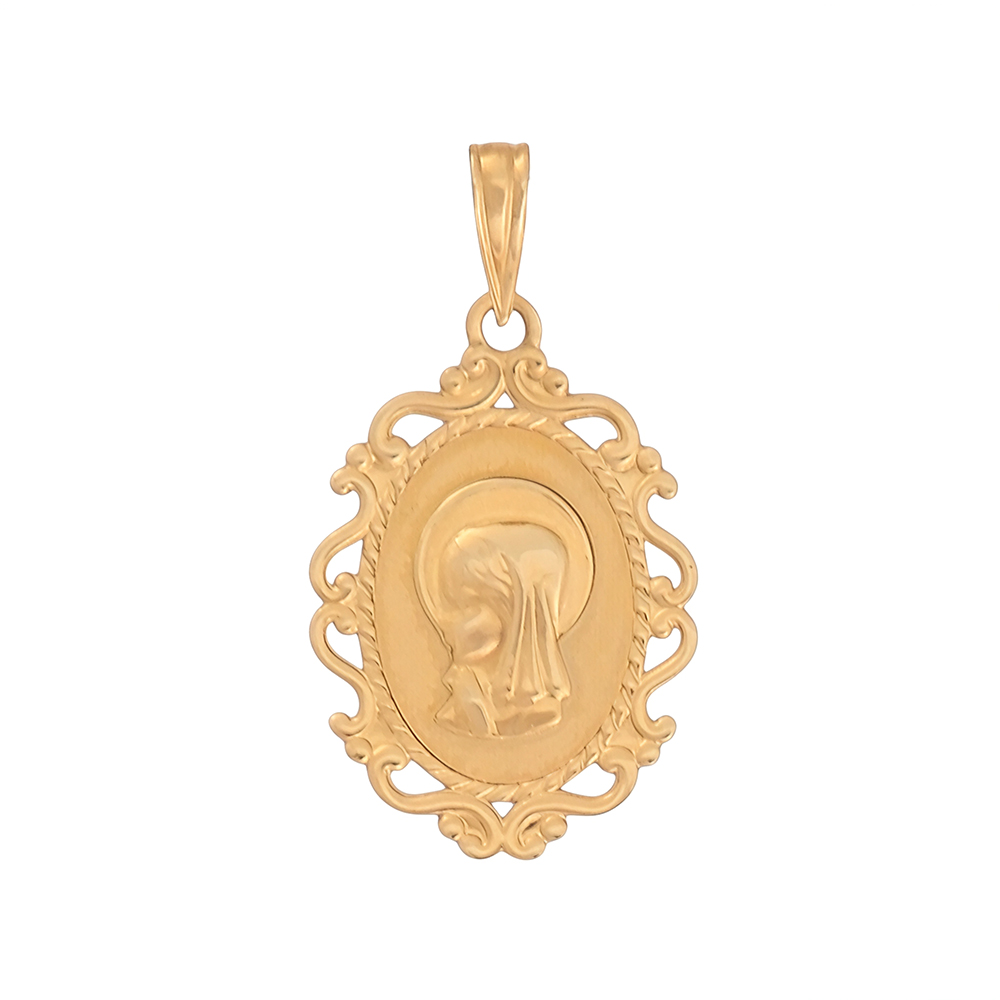Medalla Virgen Niña 20X16mm - Imagen 2