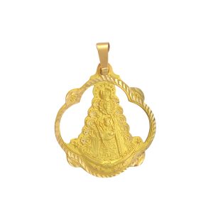 Medalla Virgen del Rocío 33×30