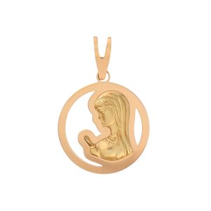 Medalla Virgen niña 16mm