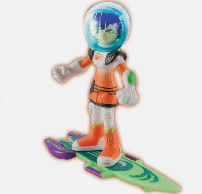 PHOEBE – Callisto Miles From Tomorrowland – Figura Articulada 8,5 cm con Tabla Explosiva - Imagen 3