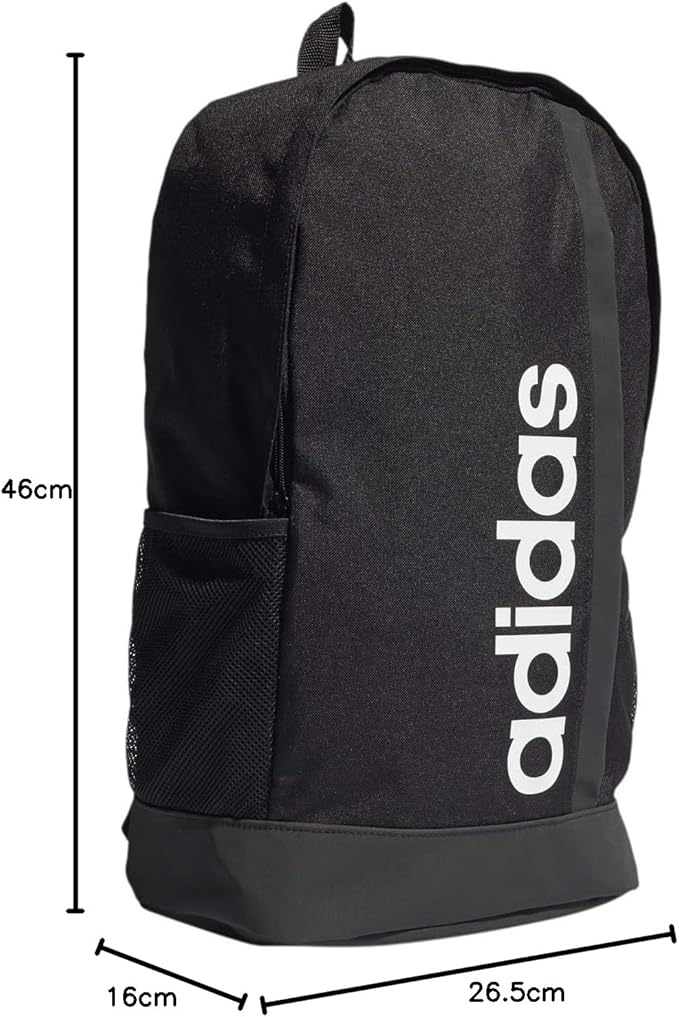 ADIDAS – Mochila Adidas Linear BP Negra 22,5L Unisex Portátil 15″ GN2014 - Imagen 6