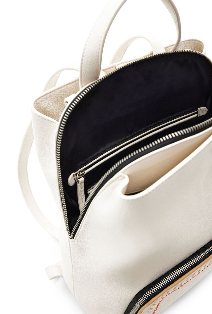 DESIGUAL – Mochila Prime Sumy Blanca Mujer 24SAKP20 26x10x34cm | Moderna, cómoda y versátil - Imagen 6