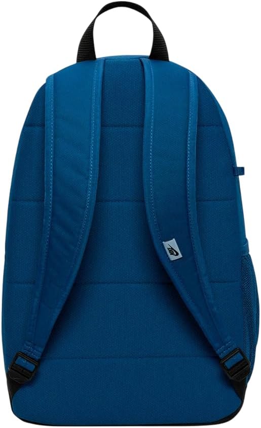 NIKE – Mochila Nike Elemental Azul y Negra 20L con Estuche – Unisex Escolar y Gym - Imagen 5