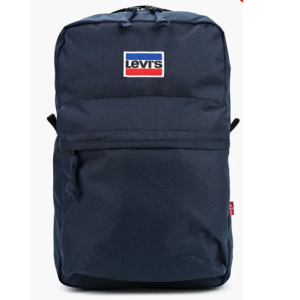 LEVI´S – Mochila Levi’s Mini L Pack Azul Marino 13 L Unisex 37×23,5×10,5 cm Trabajo Universidad Gym