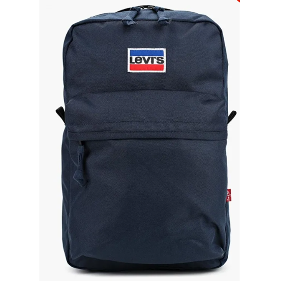 LEVI´S – Mochila Levi’s Mini L Pack Azul Marino 13 L Unisex 37×23,5×10,5 cm Trabajo Universidad Gym