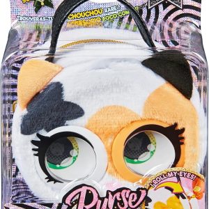 PURSE PETS MICRO – Mini Bolso Interactivo para Niños – Juguete Infantil con Movimiento de Ojos