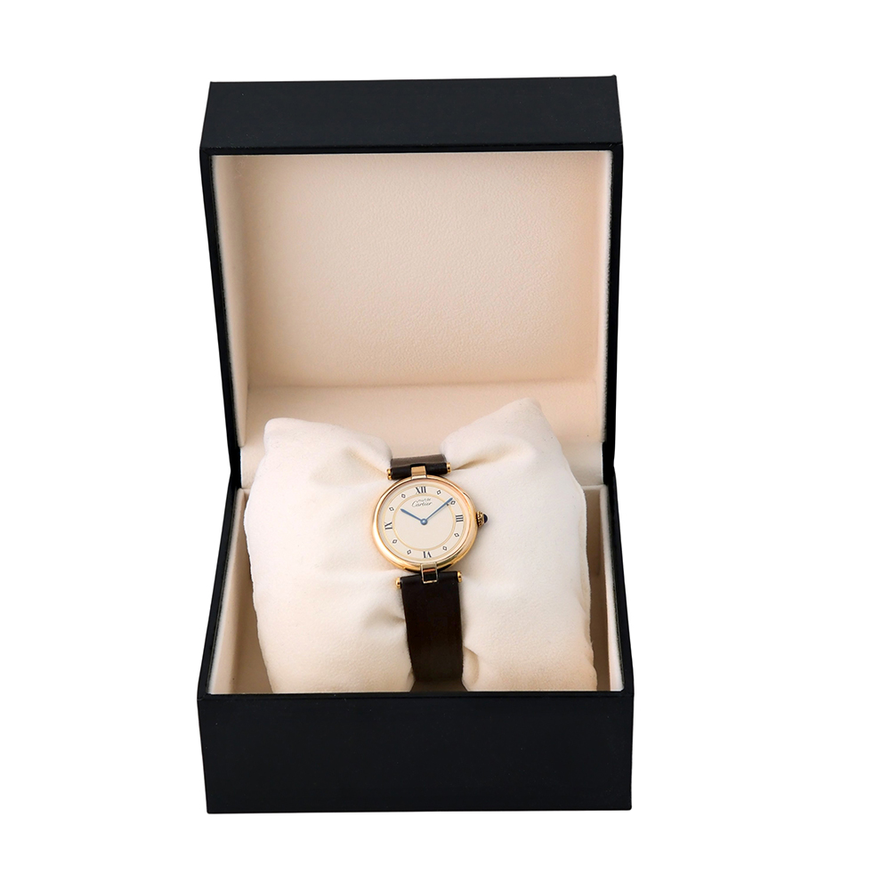 Must Vermeil de Cartier 1995 30mm Ref.-590003 - Imagen 6