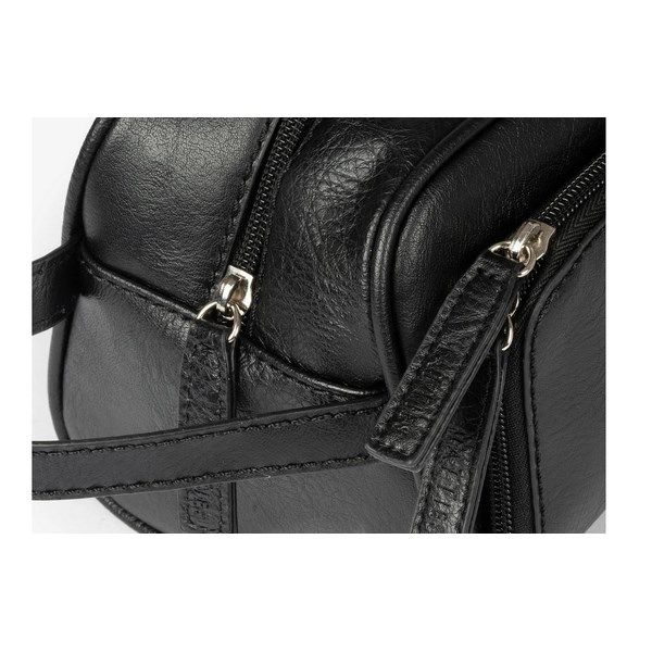 Neceser hombre MATTIES BAGS con cierre de cremalleras polipiel negro - Imagen 3