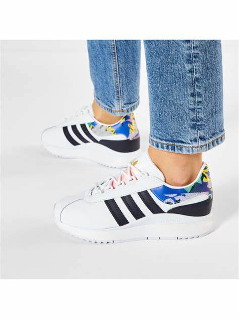 ADIDAS Zapatillas Sl Aldridge Running Mujer | (FX8105) – Talla 40 EU Zapatillas Blancas Retro Multicolor Running Oferta - Imagen 5
