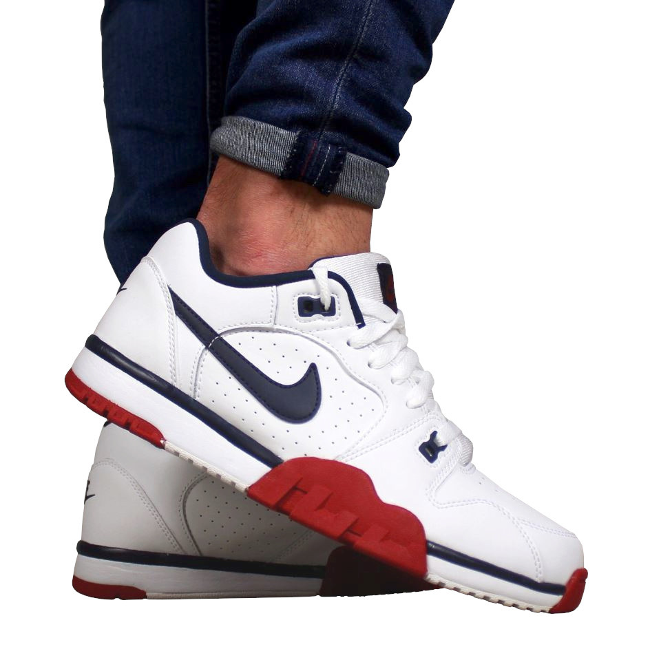 NIKE – Zapatillas Cross Trainer Low Blancas Hombre CQ9182-101 Talla 41 (Talla: UK 7 / US 8 / EU 41) - Imagen 3
