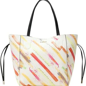 DESIGUAL – Bolso Mujer Shopper Brushes Norwich Multicolor 21SAXP52 Arty