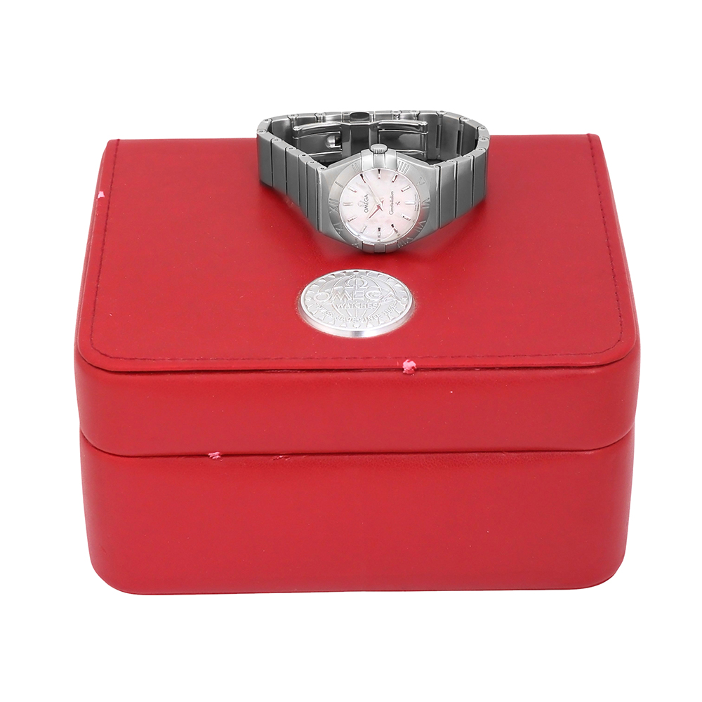 Omega Constellation Quartz 27mm blanco Ref.-123.10.27.60.05.001 - Imagen 8