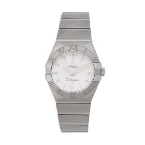 Omega Constellation Quartz 27mm blanco Ref.-123.10.27.60.05.001
