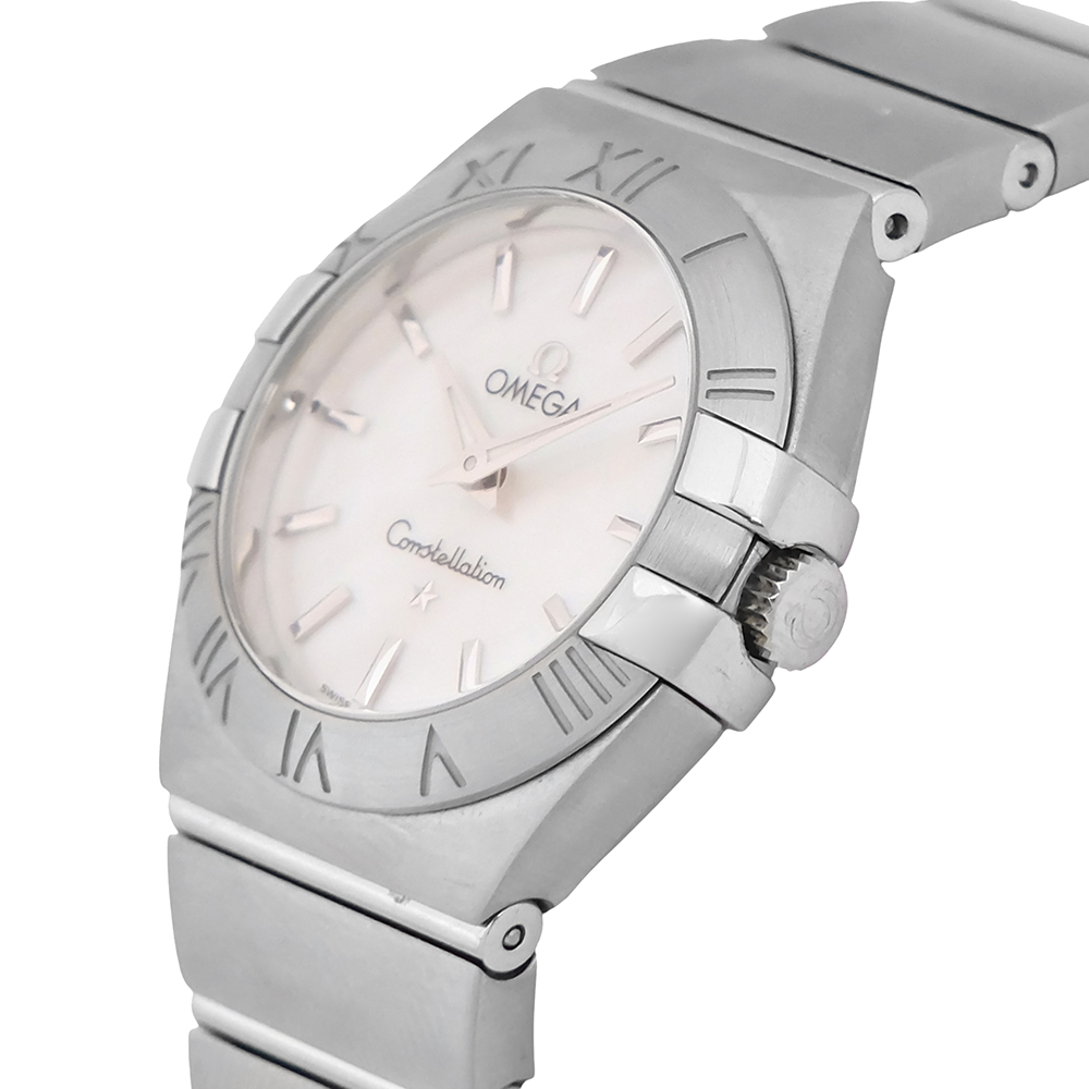 Omega Constellation Quartz 27mm blanco Ref.-123.10.27.60.05.001 - Imagen 3