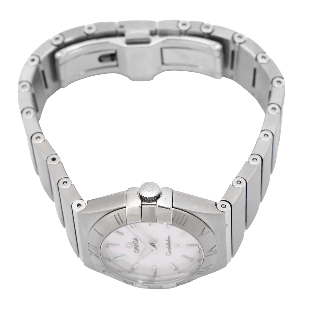 Omega Constellation Quartz 27mm blanco Ref.-123.10.27.60.05.001 - Imagen 7