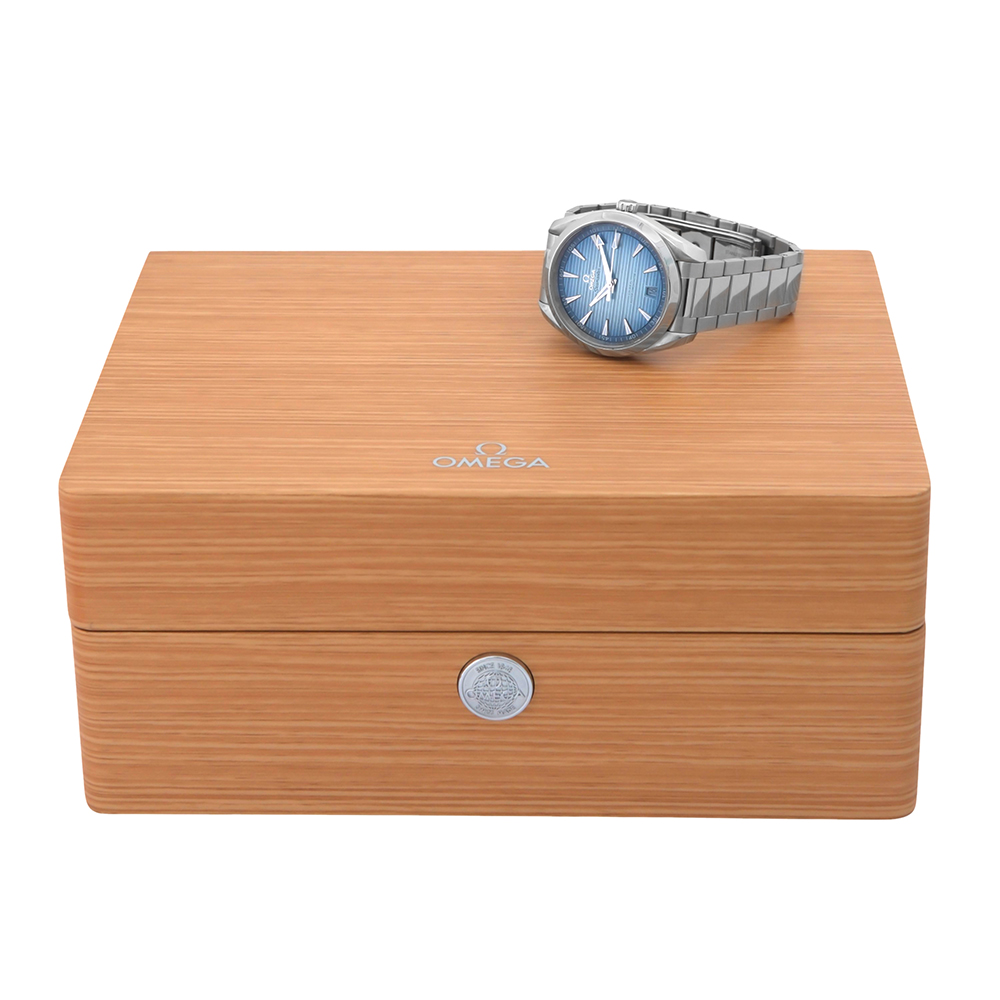 Omega Seamaster Aqua Terra Summer Blue 41 mm Ref.-220.10.41.21.03.005 - Imagen 8