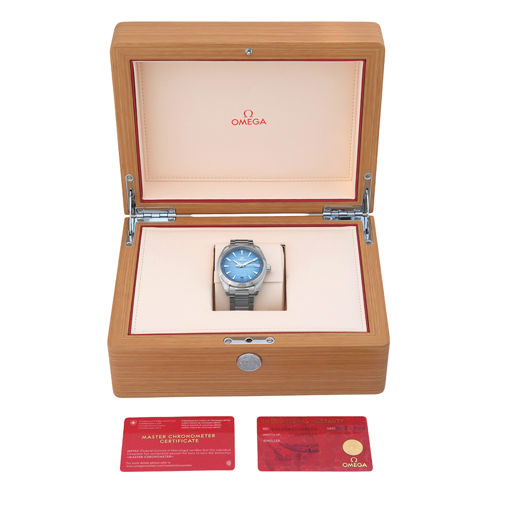Omega Seamaster Aqua Terra Summer Blue 41 mm Ref.-220.10.41.21.03.005 - Imagen 9