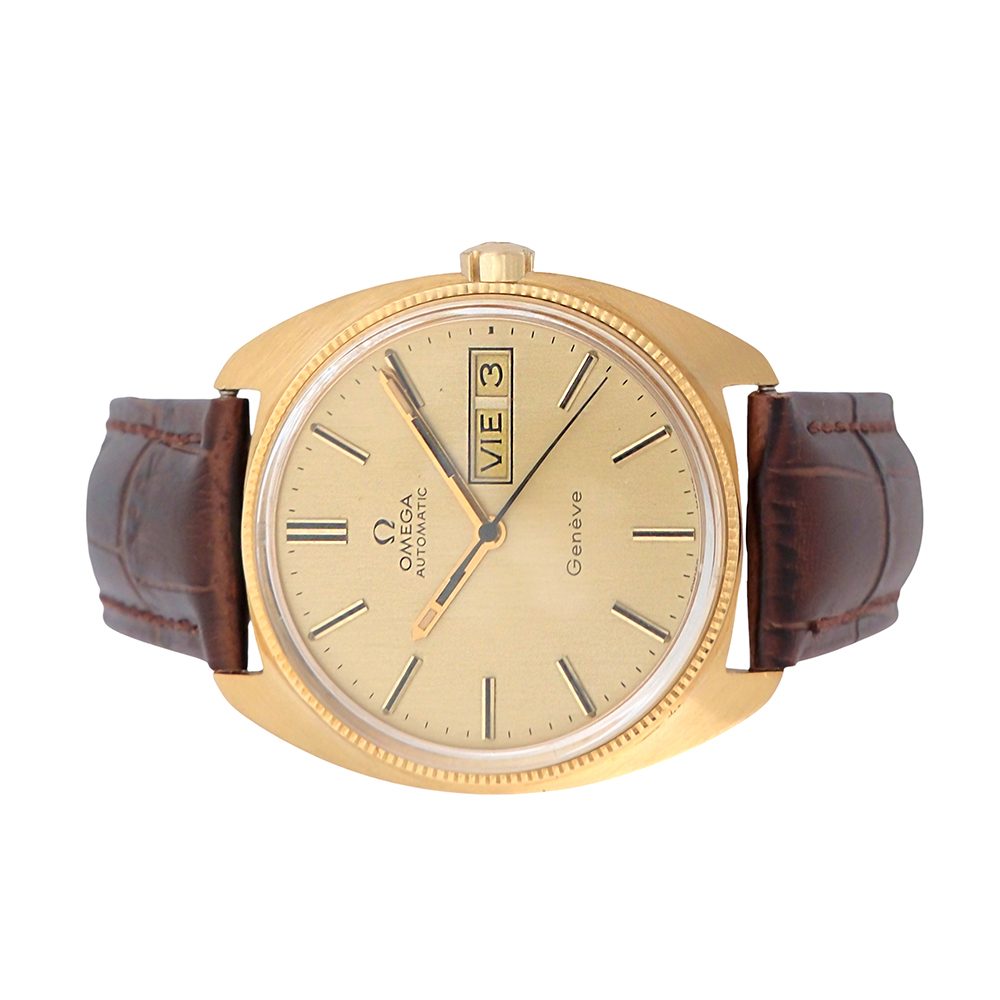 Omega Seamaster vintage oro 18kt 34 mm - Imagen 8