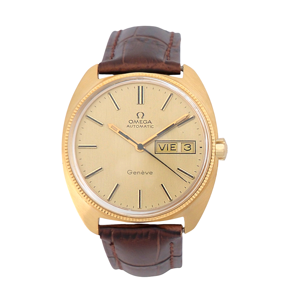 Omega Seamaster vintage oro 18kt 34 mm - Imagen 2