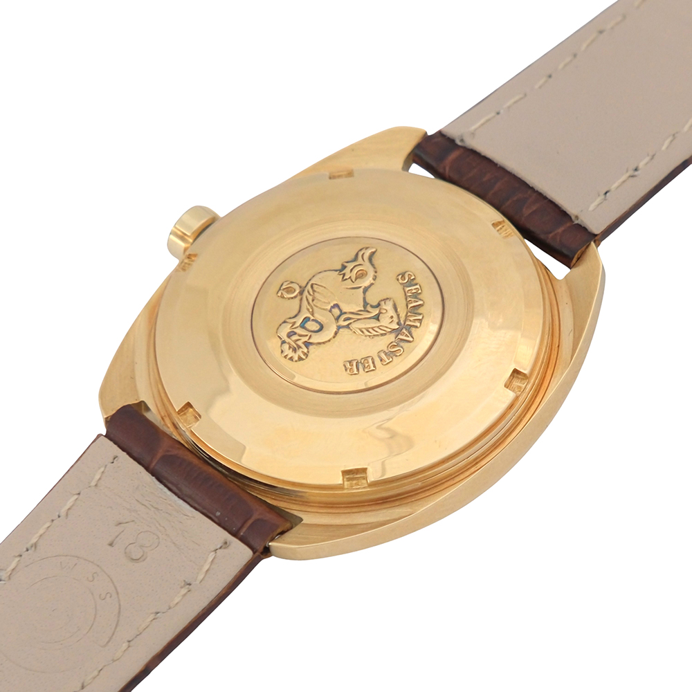Omega Seamaster vintage oro 18kt 34 mm - Imagen 4