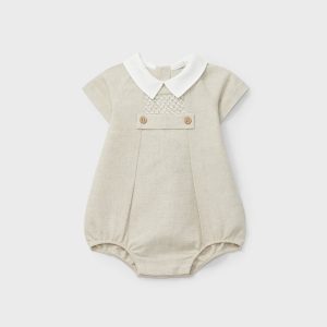 Ranita cuello beige recién nacido | Dr. Kid by Charanga