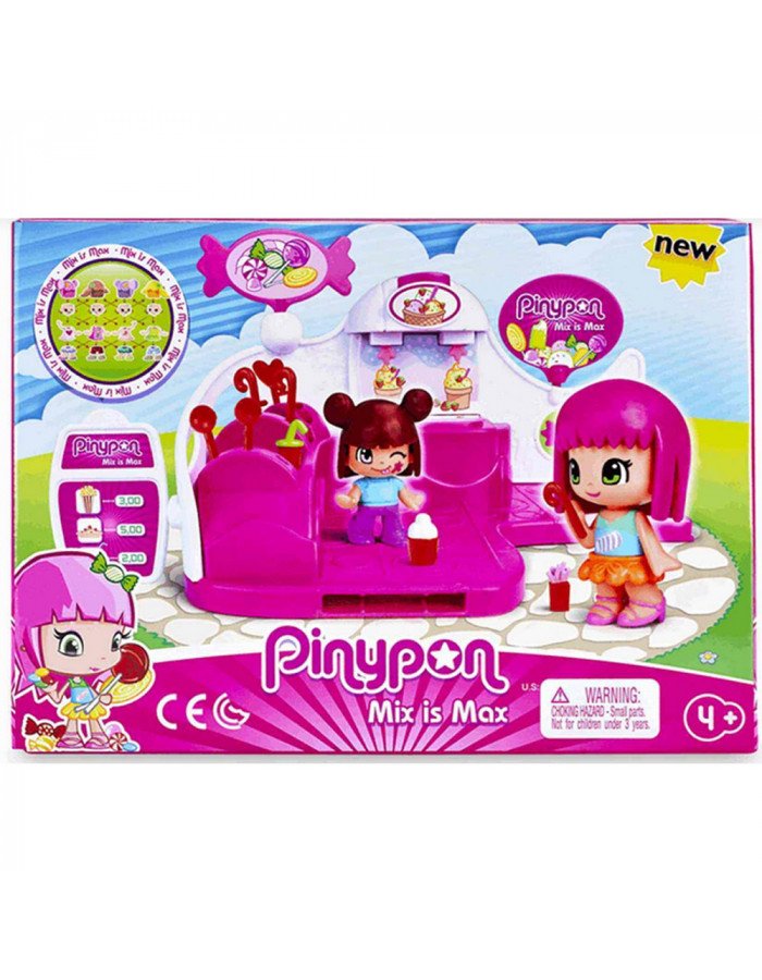 FAMOSA – Pin y Pon Tienda de Dulces con Figuras y Accesorios