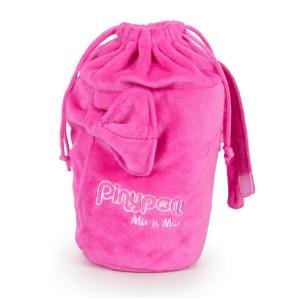 FAMOSA – Bolsita Porta Pinypon Rosa Famosa para Guardar Figuras y Accesorios