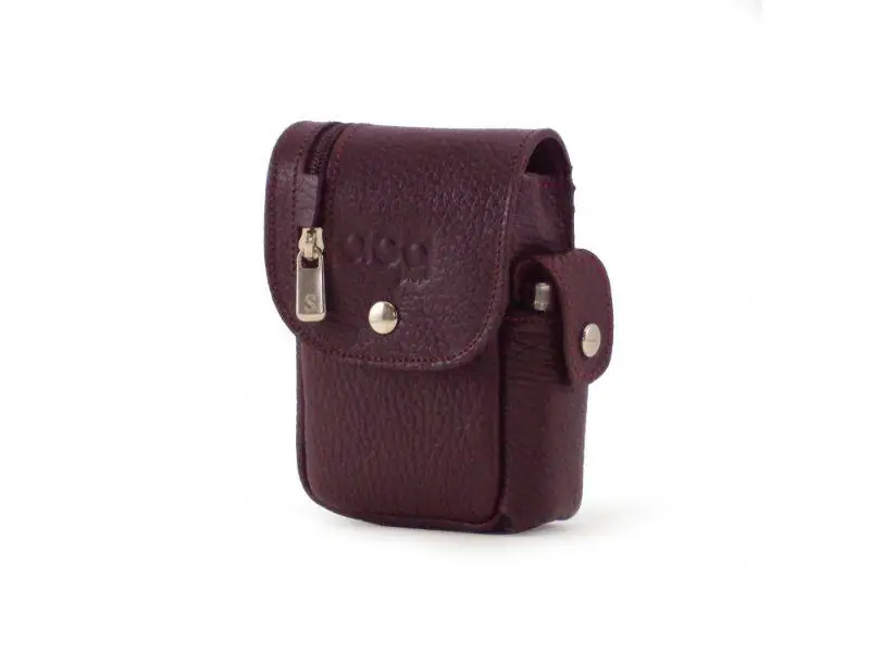 Pitillera ACQ · Pitillera en Piel · Cremallera Exterior · Bolsillo lateral · Fabricado en España - Imagen 6