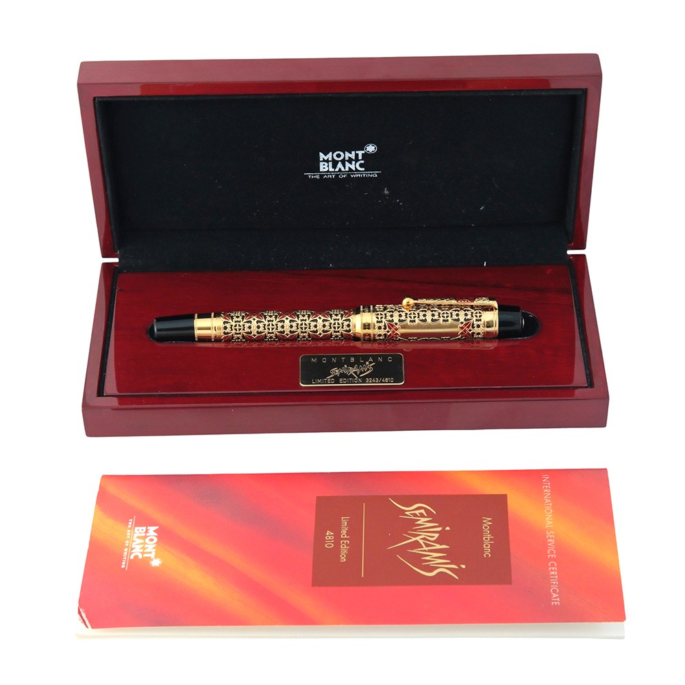 Pluma Montblanc Patrón of Art-Semiramis ed. limitada ref.-3243-4810 - Imagen 6