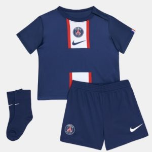 NIKE – PSG Kit Bebé 6-9 Meses Oficial 3 Piezas Azul – Regalo Fan Fútbol