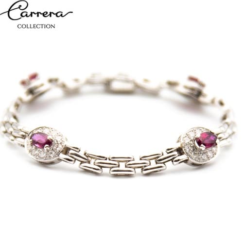 Pulsera Classic Rubí&Diamantes - Imagen 2