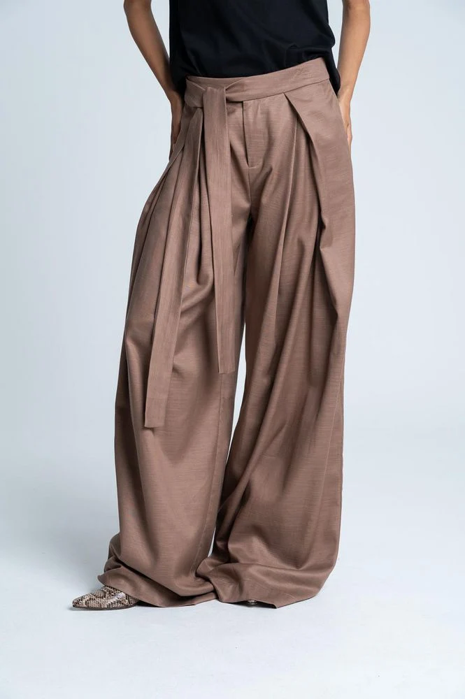 Pantalón Cremallera Frontal Amplia ARKITECT X JORGE DUQUE - Imagen 8