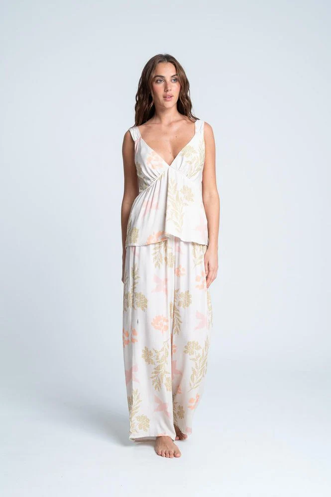 Pantalón Pijama Amplia BRONZINI X ISABEL HENAO - Imagen 2