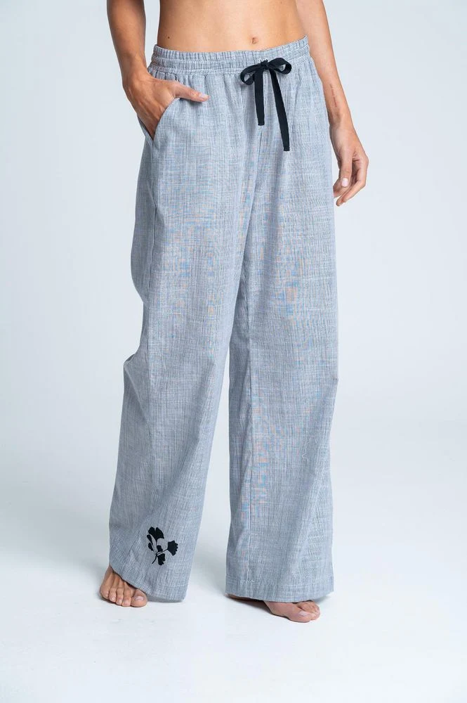 Pantalón Pijama Amplia BRONZINI X ISABEL HENAO - Imagen 3