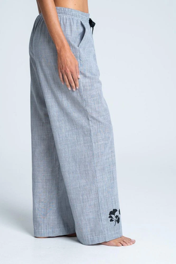 Pantalón Pijama Amplia BRONZINI X ISABEL HENAO - Imagen 4