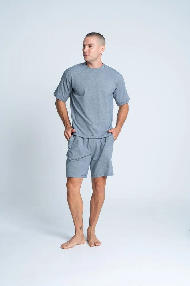 Bermuda Pijama Corto Clásica BRONZINI - Imagen 7