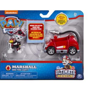 SPIN MASTER – Paw Patrol Marshall Camión Bomberos con Figura – Regalo Niño 3 a 6 Años