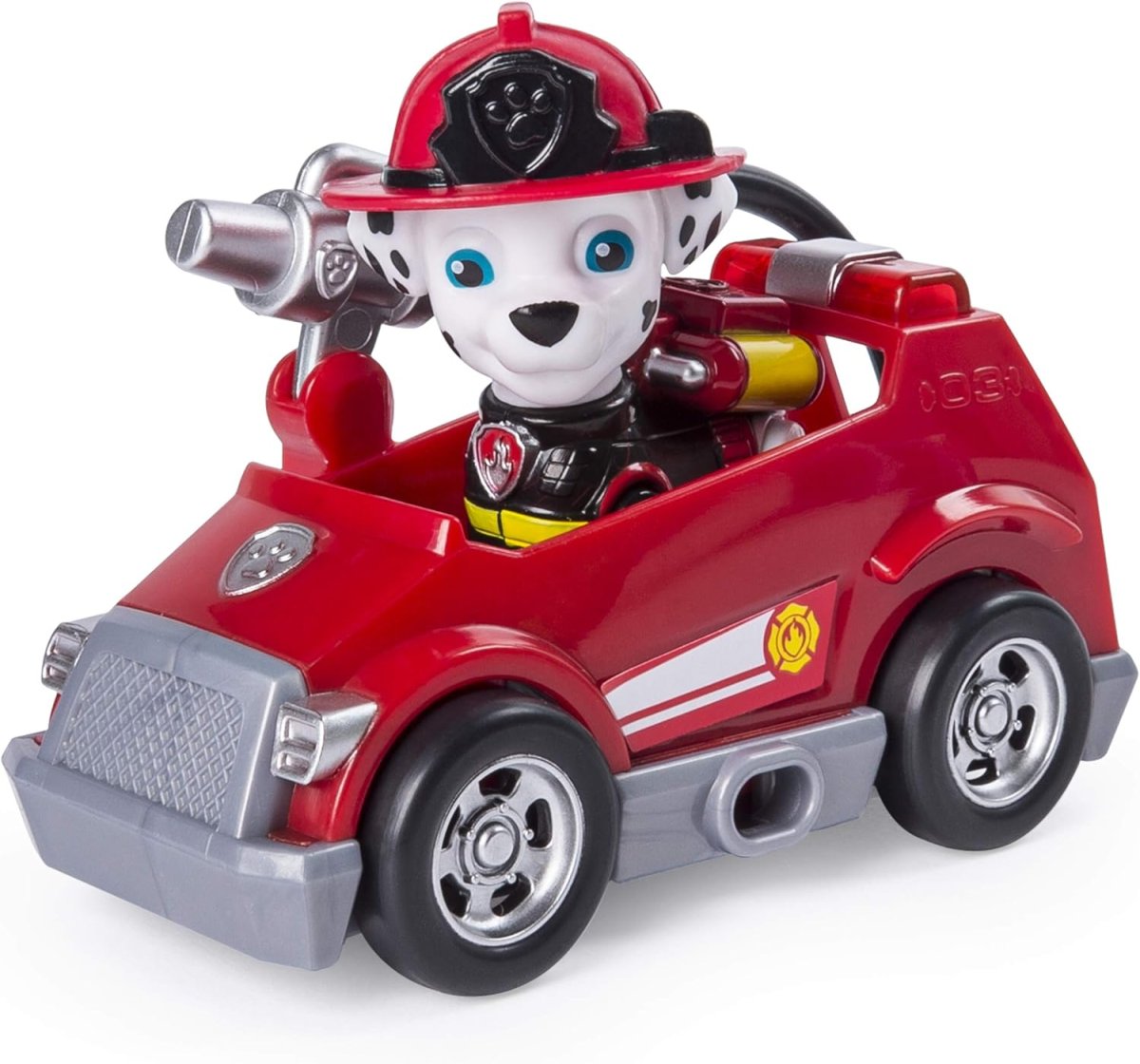 SPIN MASTER – Paw Patrol Marshall Camión Bomberos con Figura – Regalo Niño 3 a 6 Años - Imagen 6