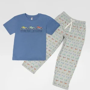 Pijama Corta Larga BRONZINI