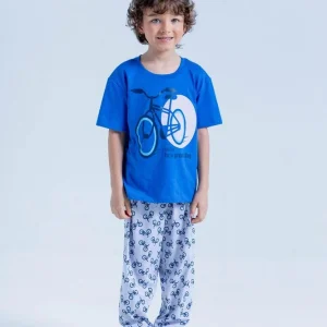 Pijama Corta Larga BRONZINI