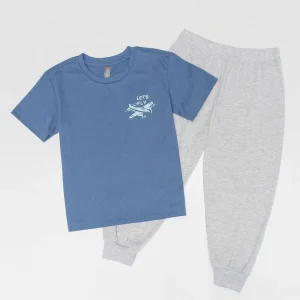 Pijama Corta Larga BRONZINI