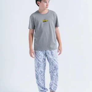 Pijama Corta Larga Bronzini HotWheels