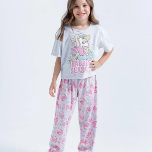 Pijama Corta Larga Bronzini Looney Tunes