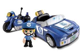 FAMOSA – PinyPon Action Policía Coche Policía + Moto + Figura 700014495 - Imagen 3