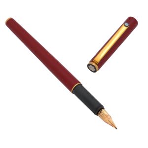 Pluma Montblanc Noblesse Slimline Burfundy & Gold