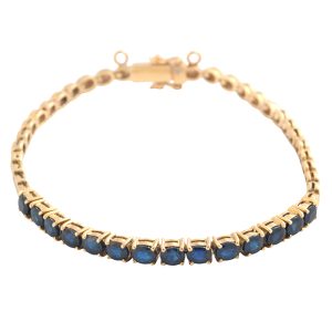 Pulsera vintage ’80 con zafiros