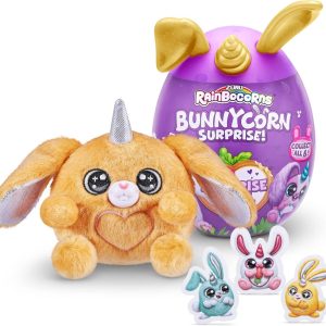 ZURU –  Bunnycorns Cápsula Sorpresa de Peluche 🎁 | Conejito Multicolor Coleccionable 🎨