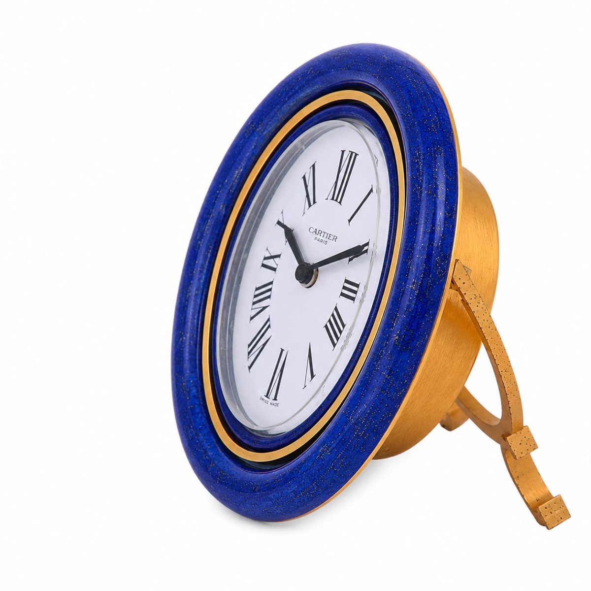 Cartier Pendulette de sobremesa azul 90×70 ref.-7509/04207 - Imagen 5